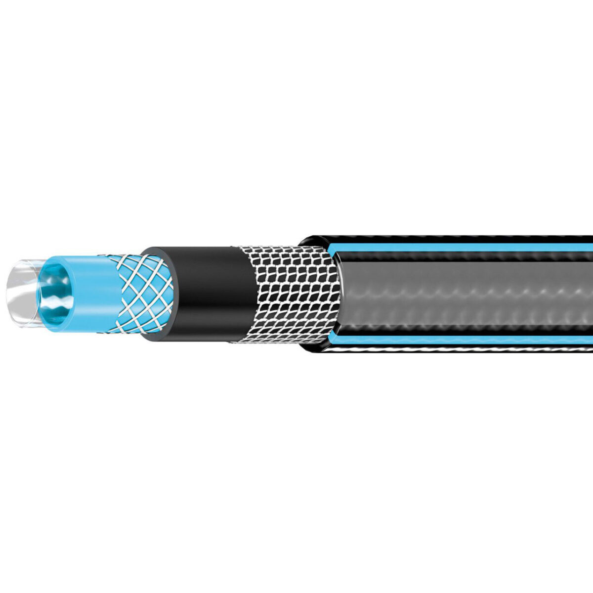 Furtun de gradina, antirasucire, 6 straturi, 3/4", 25 m, Cellfast 