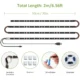 Banda LED TV RGB Ustellar, Smart, USB, Telecomanda, 2 m, LED 5050, 60 Leduri