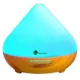 Difuzor aromaterapie cu Ultrasunete TaoTronics, 300ml, 13W, LED 7 culori, oprire automata - Nuc natur