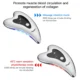 Dispozitiv de masaj facial fotonic Gua Sha pentru infrumusetare si intretinere, 13W, acumulator