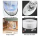 Dispozitiv pentru Hidrogenat si Magnetizat Apa, 4 Functii de Operare, Afisaj LED, 15W