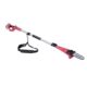 Drujba electrica pentru crengi, 20V Li-ion, cu acumulator 2 Ah, incarcator, maner telescopic, Worcraft