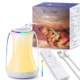 Lampa de veghe 2 in1 Hotmoon, RGB-W, Luminozitate reglabila, Control Touch, Telecomanda, Muzica, White Noise, USB-C
