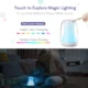 Lampa de veghe 2 in1 Hotmoon, RGB-W, Luminozitate reglabila, Control Touch, Telecomanda, Muzica, White Noise, USB-C