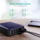 Statie de Incarcare rapida USB cu 6 Porturi, 2.4A / port, 12A max, Tehnologie iSmart, RavPower, Android si iPhone