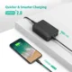 Statie de Incarcare rapida USB cu 6 Porturi, 2.4A / port, 12A max, Tehnologie iSmart, RavPower, Android si iPhone