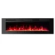 Semineu Electric incorporabil 3D Amadeo 60 XL, 5 teme de culoare, 152,5 x 46,5 cm, Functie incalzire, Telecomanda, Timer, 1500W