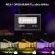 Set 2 proiectoare de podea Smart LED RGBCW Novostella NTF36, Wifi, Alexa,Google, 20W, Exterior IP66, RGB + lumina alba