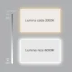 Panou Radiant de Incalzire cu Infrarosu Ceramic, Montare pe Tavan, Smart WiFi, 840W, Iluminare LED reglabila, Termostat si Timer, Controler, Alb