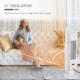 Radiator ceramic Home PowerHeat 2000, 2 trepte de incalzire, Oscilatie, Termostat, Timer, Telecomanda - imagine 10