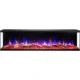 Semineu Electric 3D incorporabil Radiant Blaze XL cu Sunet busteni, Smart WIFI, 150 x 55.5 cm, 7 teme de culoare, Functie incalzire, Telecomanda, Timer, Termostat, 1800W - imagine 8