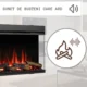 Semineu Electric 3D incorporabil Radiant Blaze XL cu Sunet busteni, Smart WIFI, 150 x 55.5 cm, 7 teme de culoare, Functie incalzire, Telecomanda, Timer, Termostat, 1800W - imagine 18