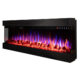 Semineu Electric incorporabil sau de perete 3D Dalas Prestige, 30 de combinatii de culori, 93 x 48 cm, Incalzire, Termostat, Telecomanda, Timer, 1500W