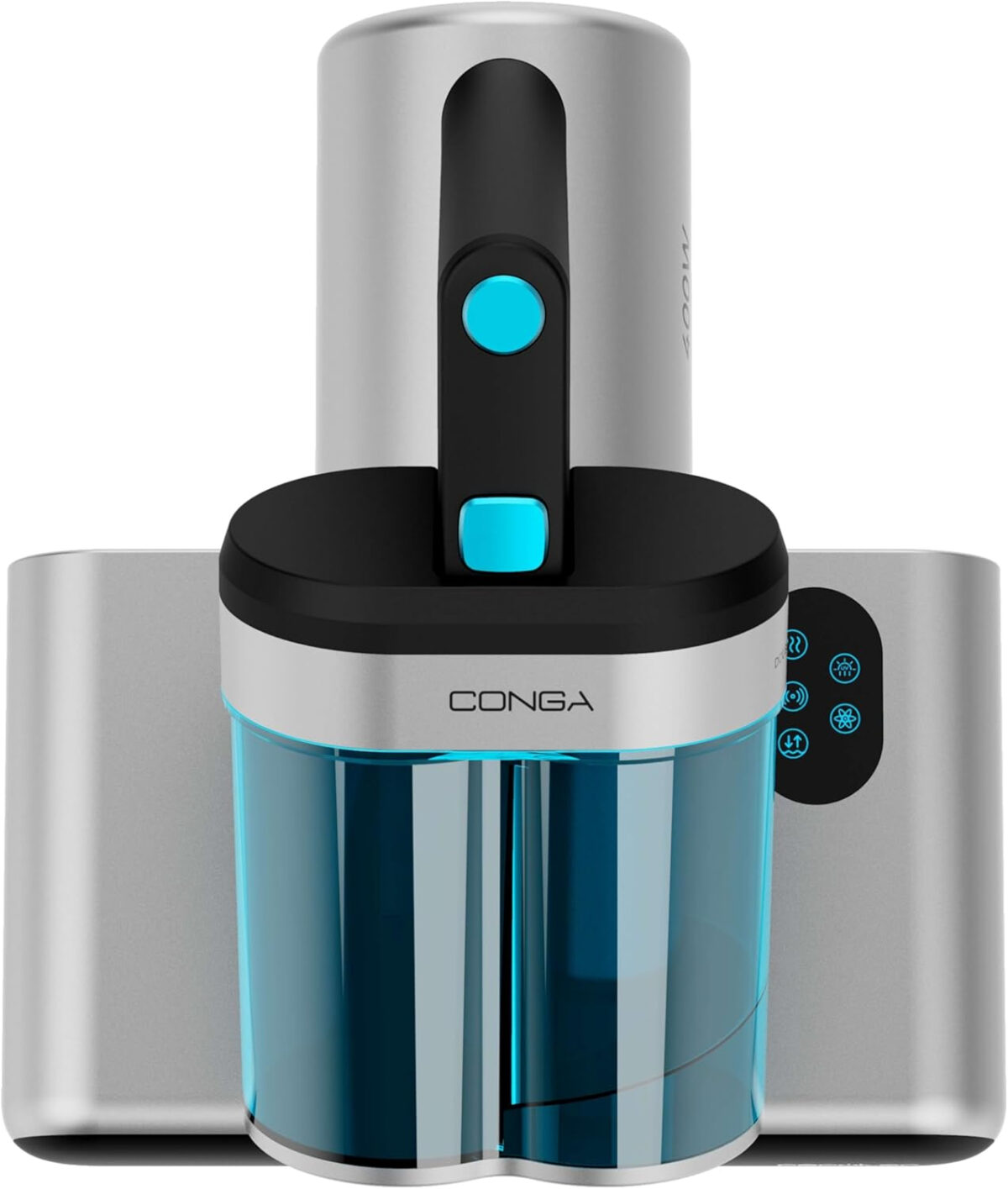 Aspirator UV de pat antiacarieni Cecotec Conga Rockstar 4000, 400W, 13000Pa, aer cald, depozit dublu - imagine 2