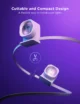 Banda cu Spoturi LED Govee RGBIC String Downlights, H608A, 5m, Wi-Fi, sincronizare muzica - imagine 3
