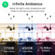 Set 2 becuri LED RGB Smart NOUS P8, GU10, Control din aplicatie - imagine 4