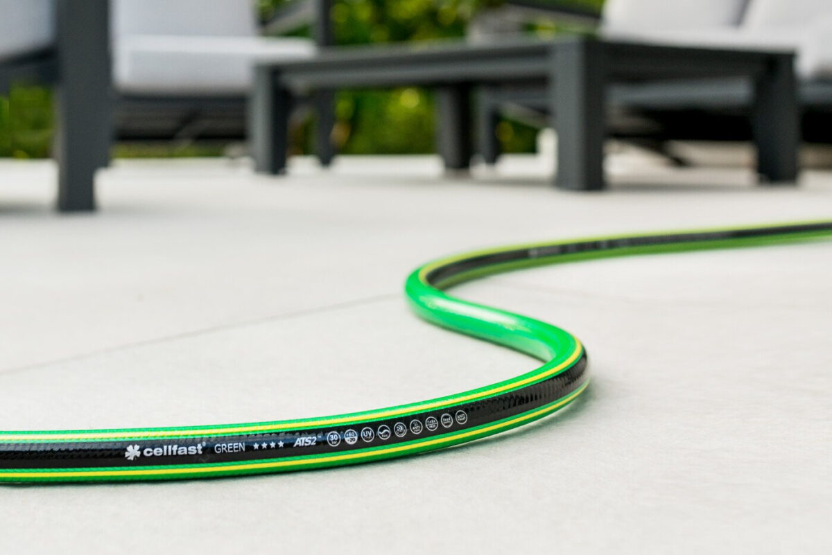 Furtun pentru gradina Cellfast GREEN cu 5 straturi, 3 4  , Armat, 50m, protectie UV, antirasucire - imagine 2