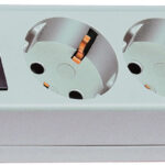 Prelungitor Brennenstuhl Eco-Line 3 prize, 1.5m H05VV-F 3G1,5 Alb