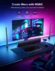Set 2 buc lampa LED Govee H6047 RGBIC Wi-Fi Gaming Light Bars with Smart Controller, WiFi - imagine 6