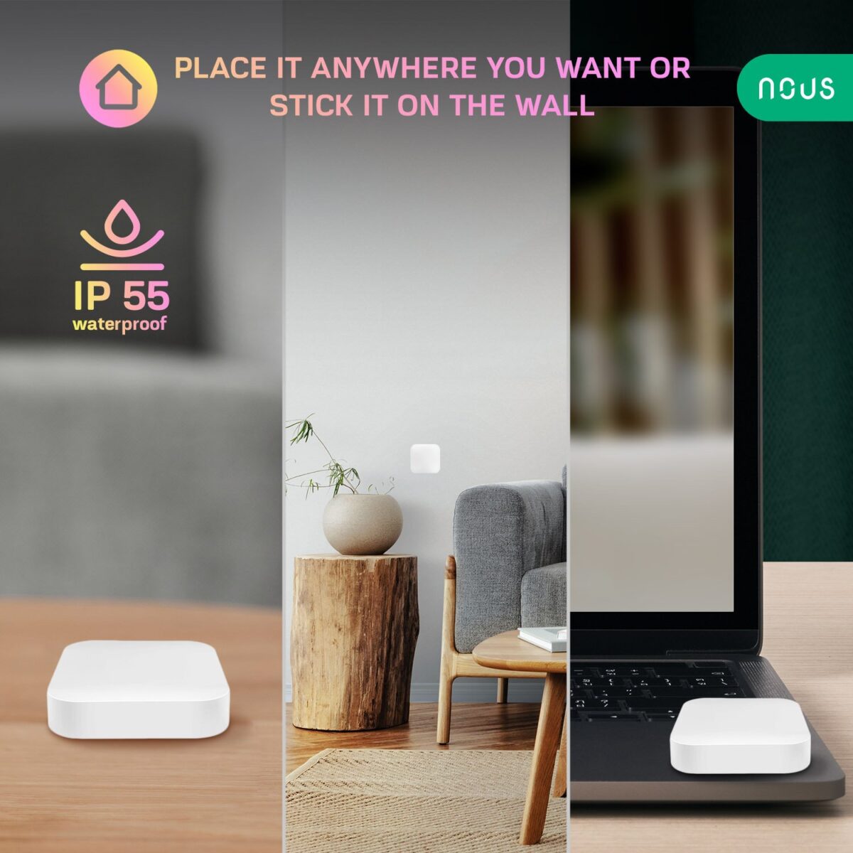 Telecomanda Nous LZ4 Wifi, ZigBee - imagine 4