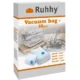 Set 10 pungi vidat Ruhhy, 4 dimensiuni diferite, reutilizabile, economisire spatiu, Transparent - imagine 2