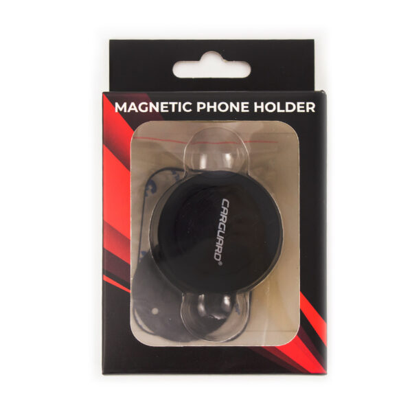 Suport magnetic pentru telefon Carguard, fixare in grila de ventilatie, cu placi metalice incluse - imagine 2