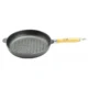 Tigaie fonta cu maner lemn, 24 cm, Perfect Home - imagine 3