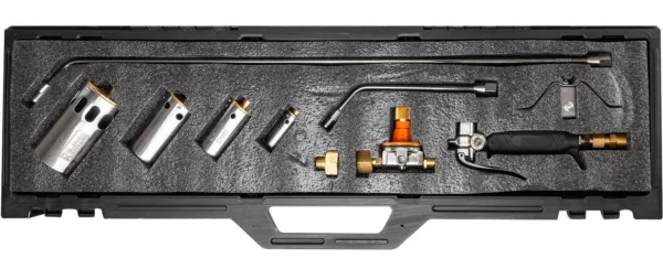Arzator gaz, cu furtun 10 m, 4 duze 20/38/50/63 mm, Richmann Exclusive - imagine 29