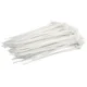 Coliere, fasete, alb, set 100 buc, 900x9 mm, Drel - imagine 2