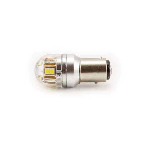 LED auto auxiliar Carguard P21/5W, 12-24V, 880 lumeni, BA15D, Canbus, set 2 buc - imagine 2
