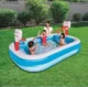 Piscina gonflabila pentru copii, baschet, 251x168x102 cm, Bestway Basketball - imagine 6