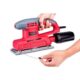 Slefuitor cu talpa vibratoare, 300 W, 115x230 mm, Worcraft - imagine 5