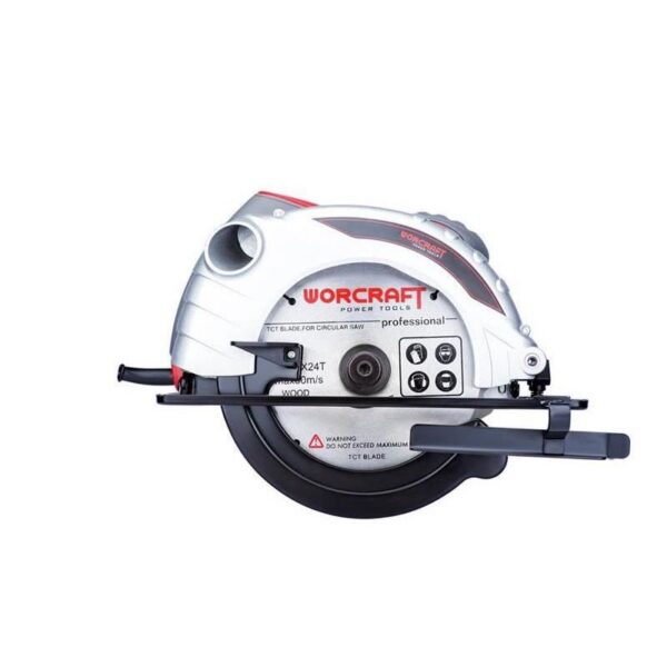 Fierastrau circular de mana, 1300 W, 185x16 mm, Worcraft - imagine 8