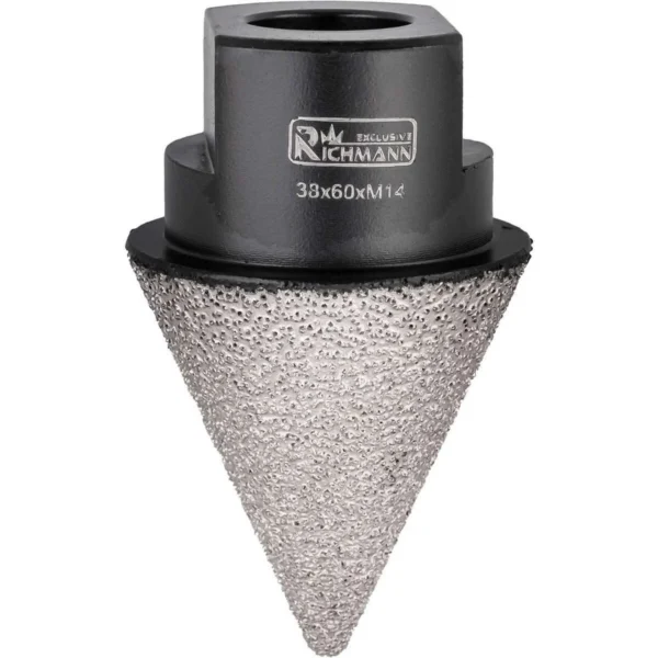 Carota diamantata, trapezoidala, M14, 38 mm, Richmann Exclusive - imagine 2