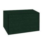 Husa protectie balansoar gradina, polietilena, verde, 220x150x145 cm