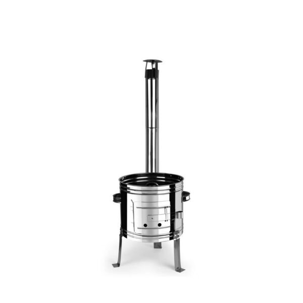 11757678_big.jpg Soba pentru ceaun/tuci, inox, burlan, cot, 39x51 cm, Perfect Home - imagine 1