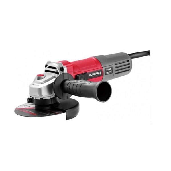 Polizor unghiular, flex, 710 W, cu 2 discuri, 115 mm, Worcraft  - imagine 1