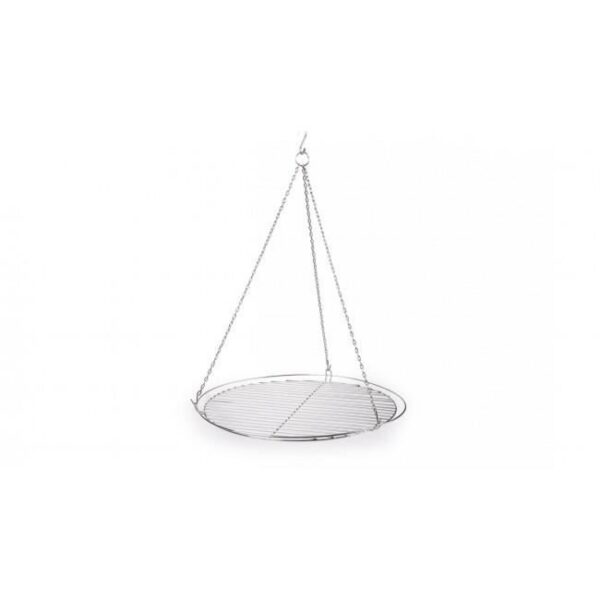 11757967_big.jpg Grilaj, grill, pentru gratar, rotund, cu lant, 50 cm, Perfect Home - imagine 1
