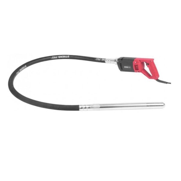 Vibrator pentru beton, 1200 W, furtun 2 m, Strend Pro - imagine 1