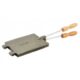 Prajitor wafe/saratele, fonta, cu maner, 16.3x13 cm, Perfect Home