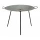 Disc pentru gratar, metalic, cu picioare si agatator, 60x32 cm, Perfect Home 