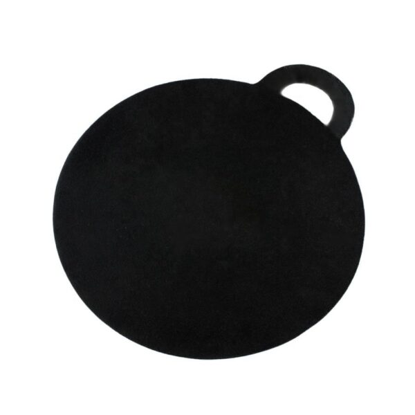 11758297_big.jpg Placa gratar, fonta, rotunda, cu maner, 30 cm, Perfect Home - imagine 1