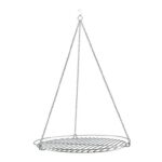 Grilaj, grill, pentru gratar, rotund, cu lant, 60 cm, Perfect Home 