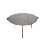 Disc pentru gratar, fonta, cu picioare, 60x32 cm, Perfect Home