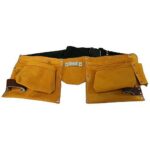 Sort scule, piele, 11 buzunare, 50x21 cm, Strend Pro