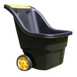 Roaba de gradina cu maner, Keter SUPERPRO, 150 litri, 69x73x91 cm, Strend Pro