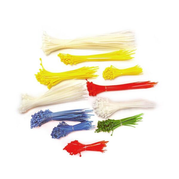 Set 1000 coliere de plastic multicolore - imagine 1
