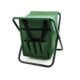 Scaun mini pliabil, gradina, camping, pescuit, cu geanta, verde, max 80 kg, 25x27x32 cm 