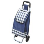 Geanta/carucior de cumparaturi pe roti, PE, PVC, EVA, 25 kg, 35x30x94 cm, Zoltan