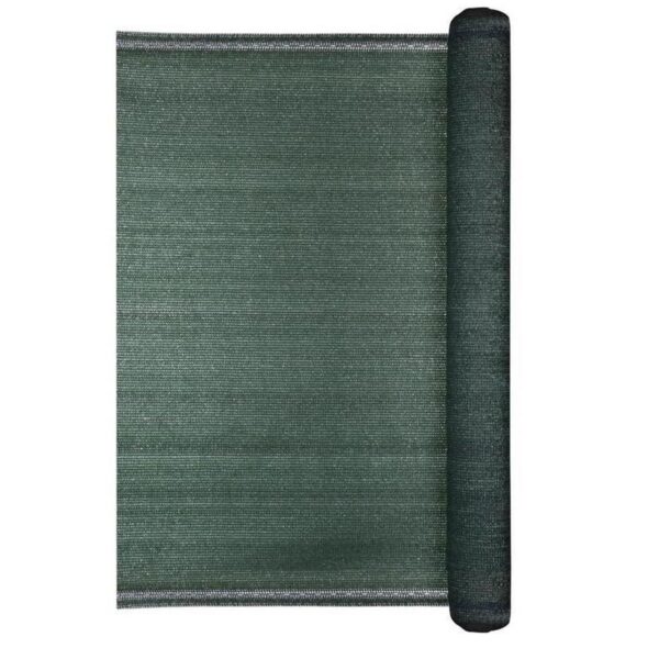 Plasa de umbrire, HDPE, 230 g/mp, grad de umbrire 95%, verde, 25x1.5 m  - imagine 1